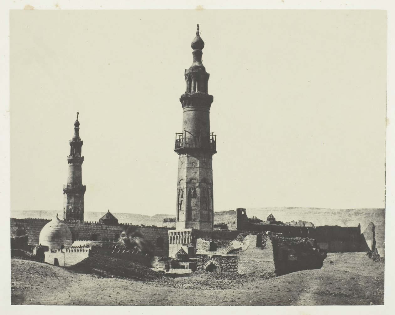 Moskeen i Aly-Bey, Girgeh, Øvre Egypt, 184951, trykt 1852. av Maxime Du Camp