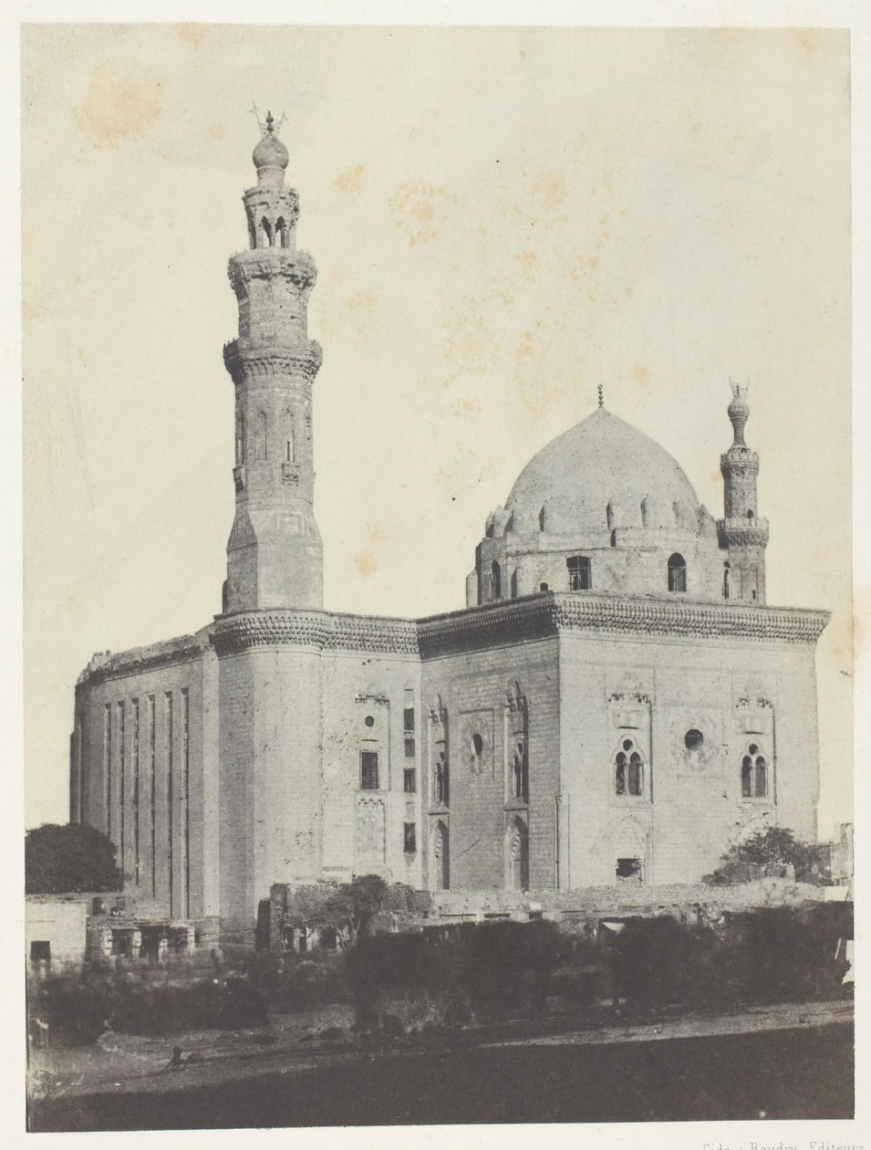 Sultan Haçan-moskeen, Kairo av Maxime Du Camp