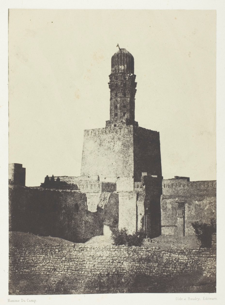 Khalife Haakem Biamrillah-moskeen, Kairo av Maxime Du Camp
