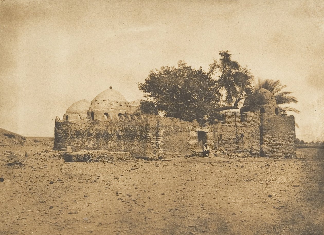 Graven til Hadji-Abdallah-el-Marabout, i Herment, 1849-50. av Maxime Du Camp