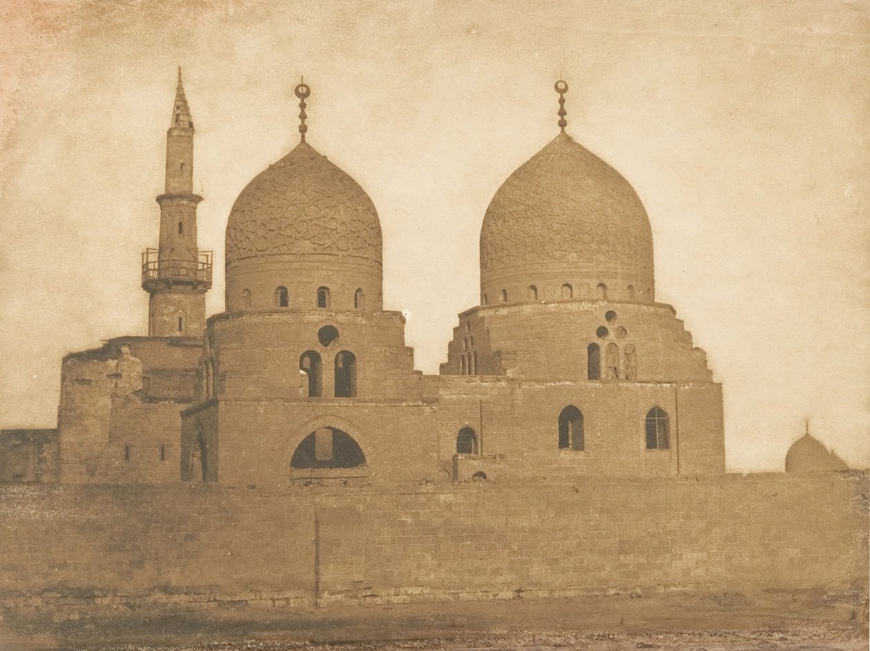 Graven til Sultan El-Goury, i Kairo, desember 1849-januar 1850. av Maxime Du Camp