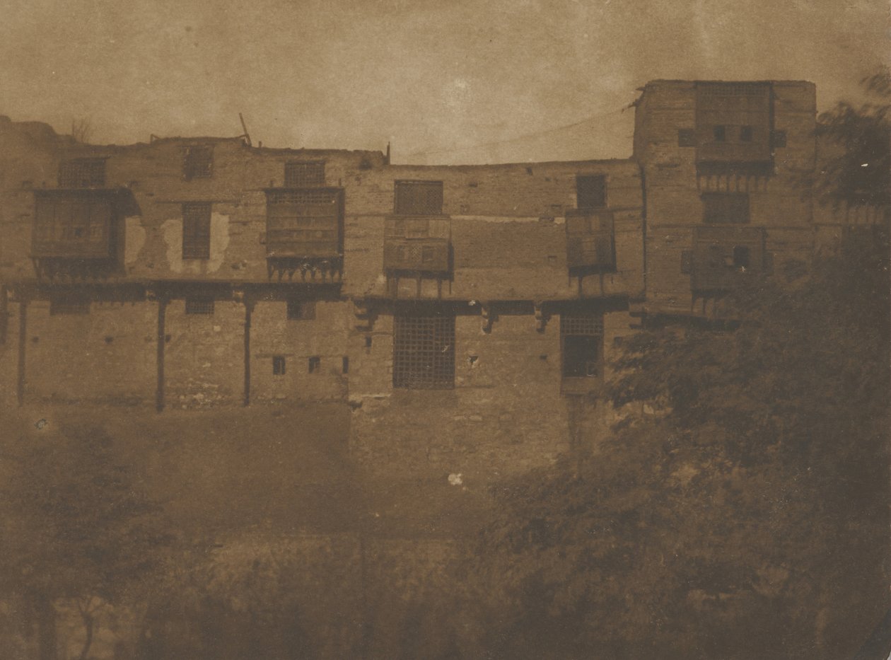 [Utsikt over Egypt], 1849-51. av Maxime Du Camp