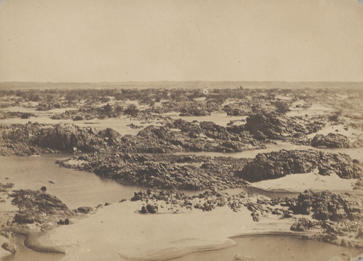 [Utsikt over Egypt], 1849-51. av Maxime Du Camp