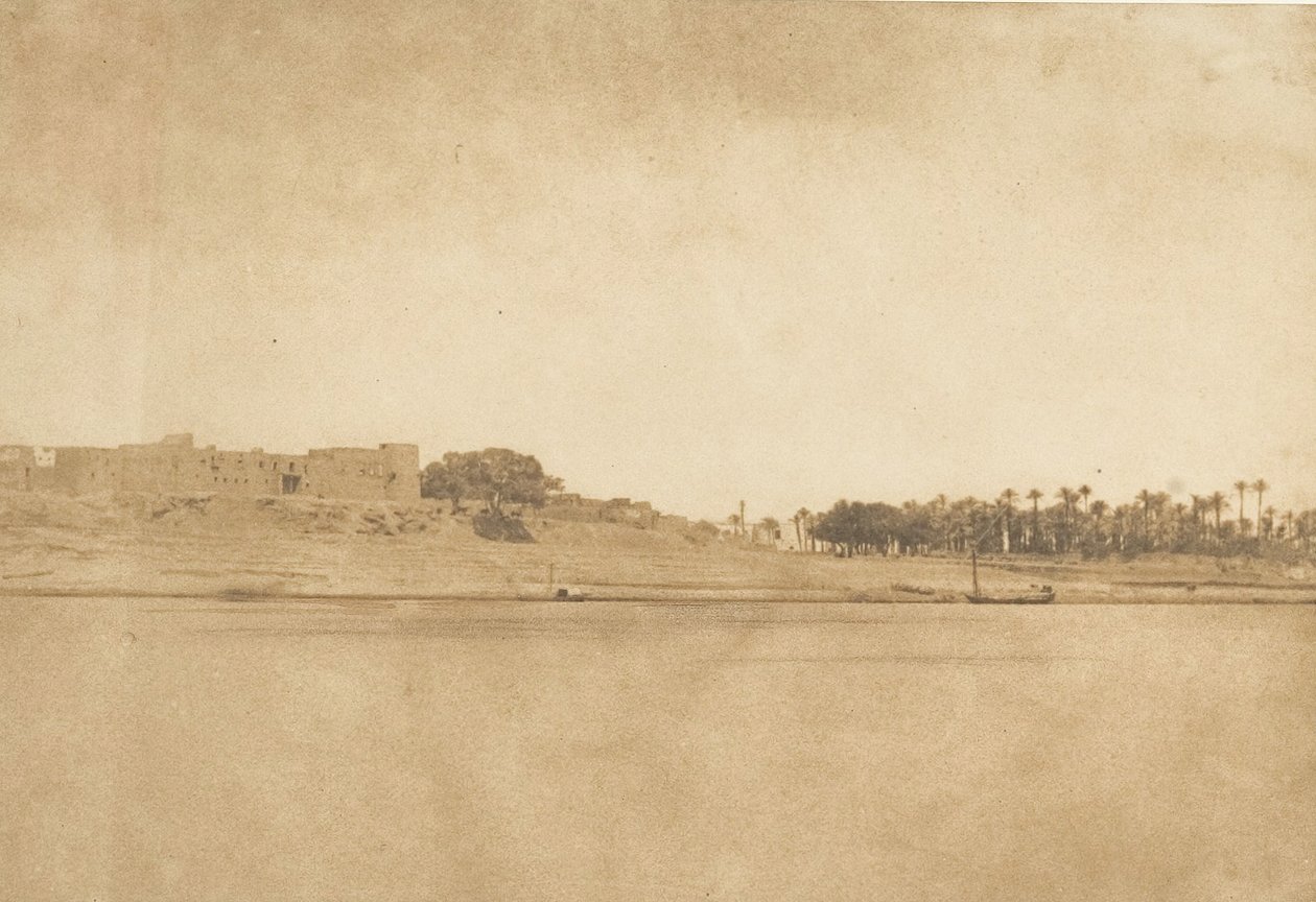 Generelt syn på Esné nr. 3, North Point, 1849-50. av Maxime Du Camp