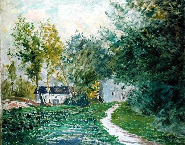 Landskap (olje på lerret) av Maxime Emile Louis Maufra