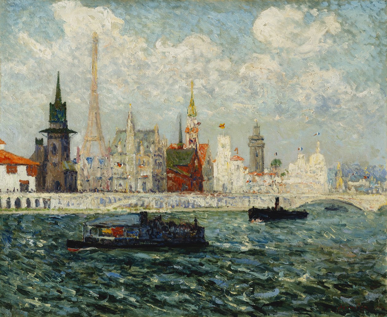 Paviljongene, Paris internasjonale utstilling, 1900, 1900 av Maxime Emile Louis Maufra