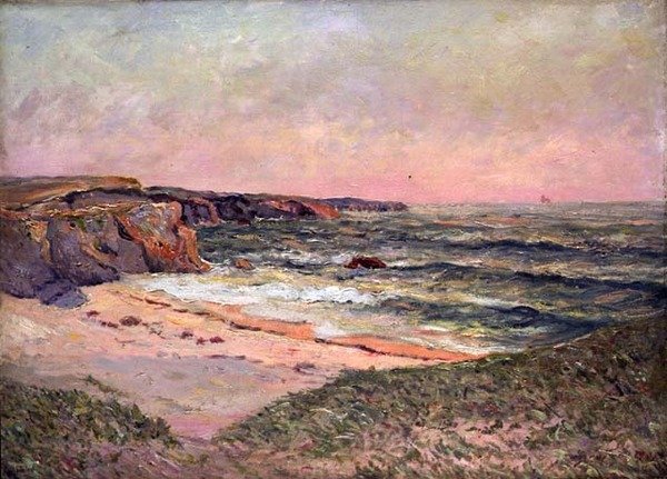 Sanddynene ved Port Blanc av Maxime Emile Louis Maufra