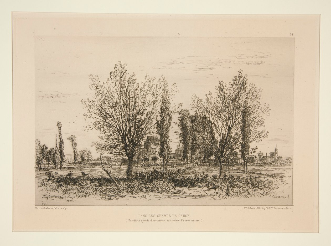Dans les champs de C?non (In the Fields of C?non) av Maxime Lalanne