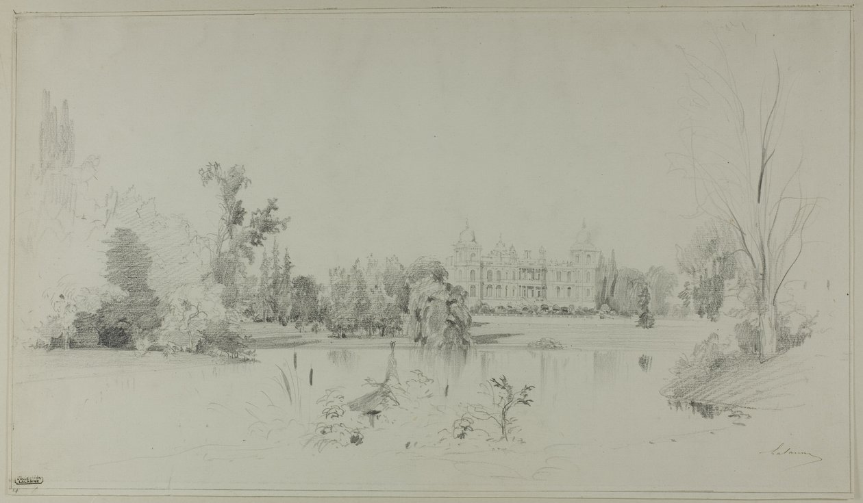 Park av M. de Rothschild ved Ferrières av Maxime Lalanne