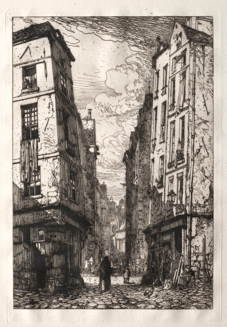 Rue des Marmousets. av Maxime Lalanne