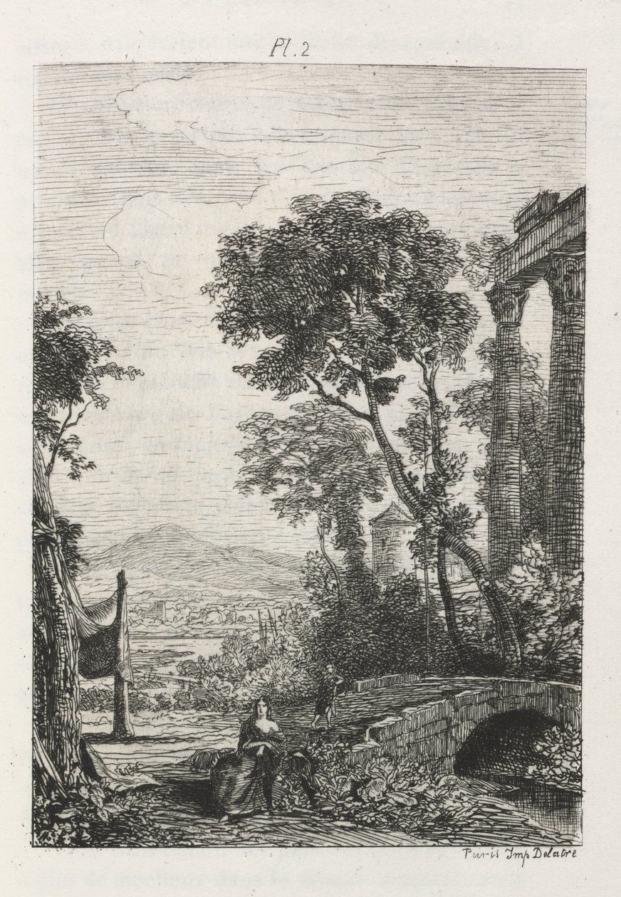 Avhandling om etsning: Plate 2 av Maxime Lalanne