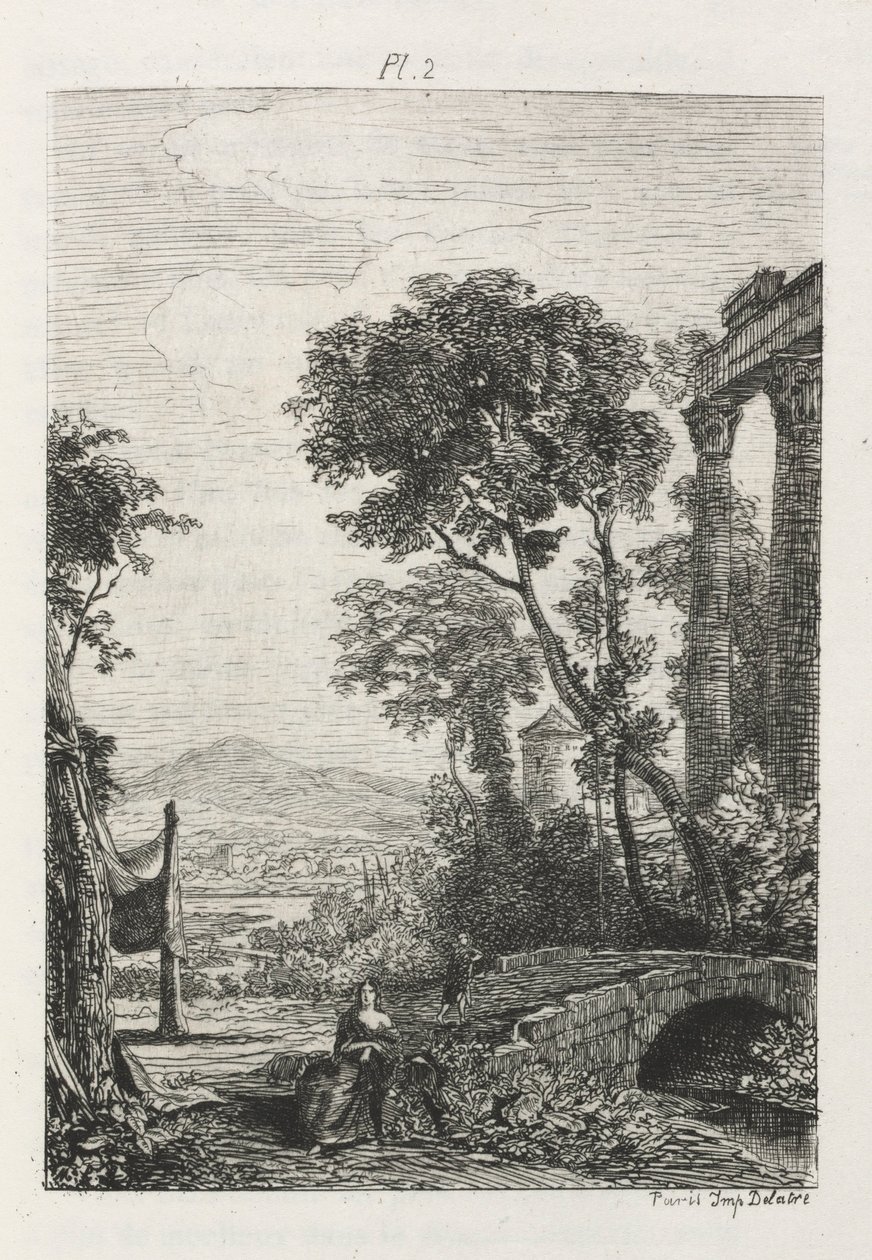 Avhandling om etsning: Plate 2, 1866. av Maxime Lalanne