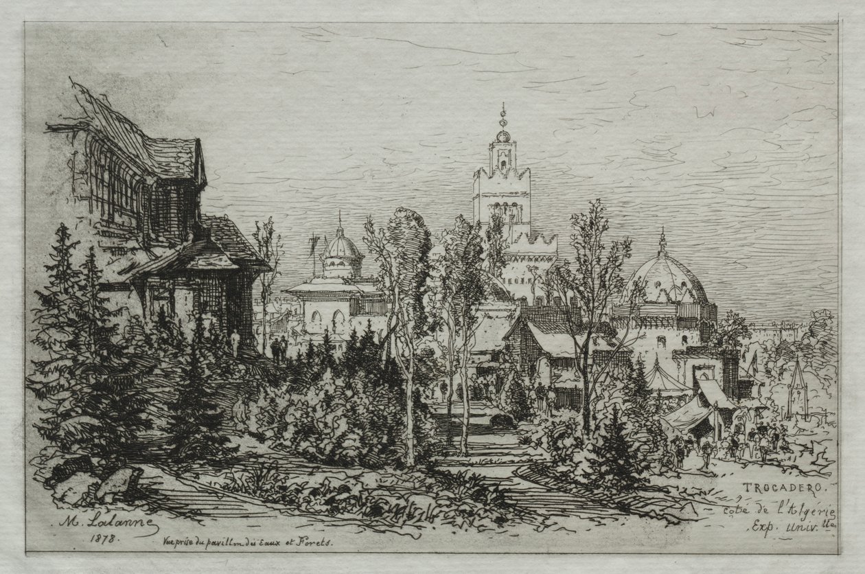 Trocadéro. av Maxime Lalanne