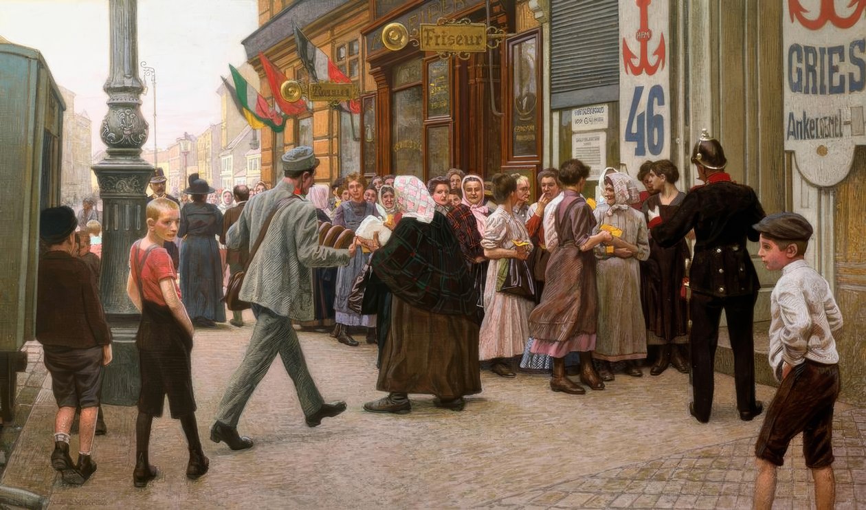 Ankerbrødsalg i 3. distrikt i Wien av Maximilian Lenz