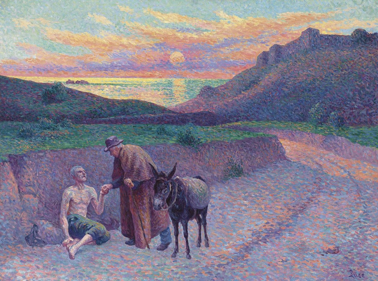 Den barmhjertige samaritanen av Maximilien Luce