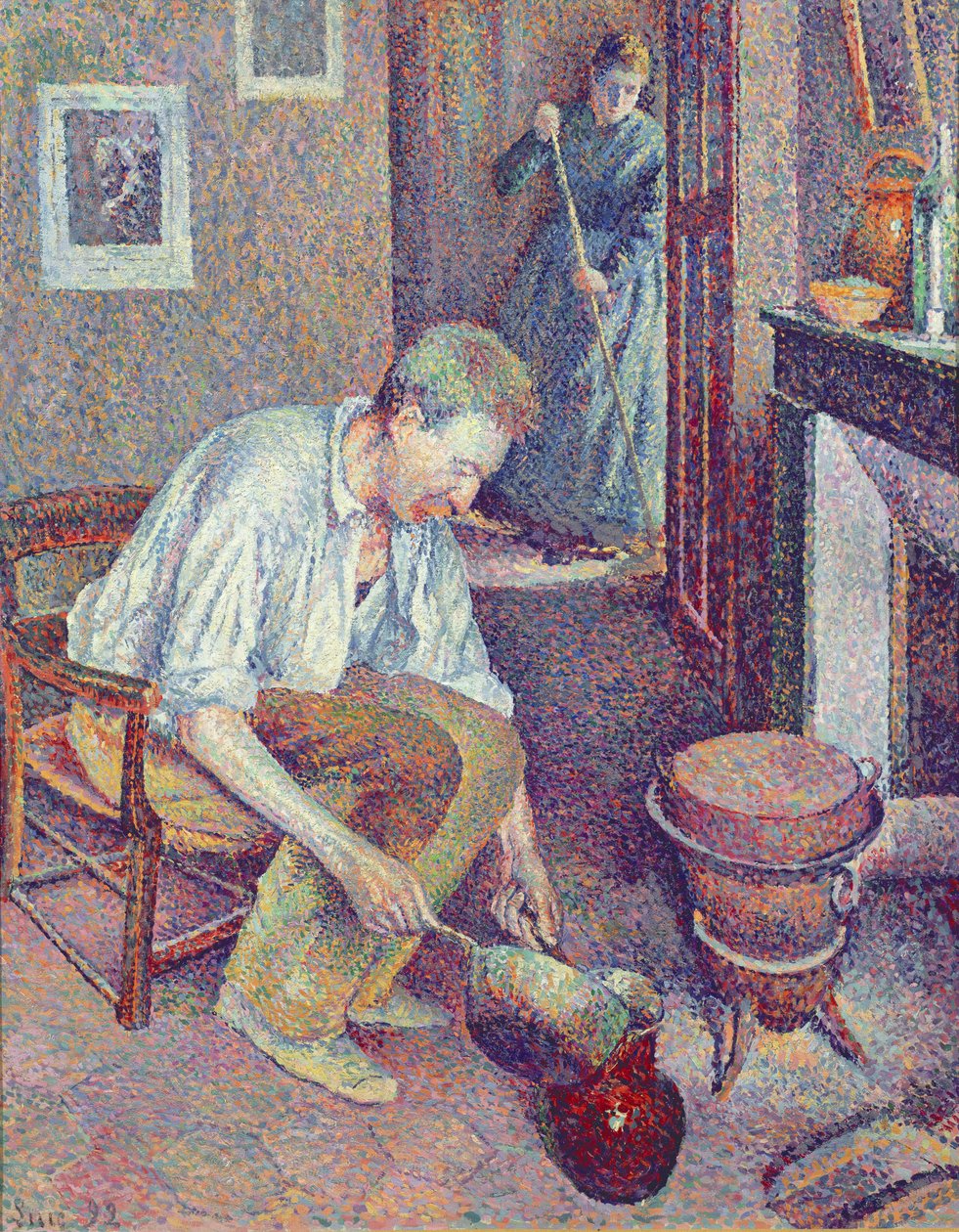 Kaffen, 1892 av Maximilien Luce