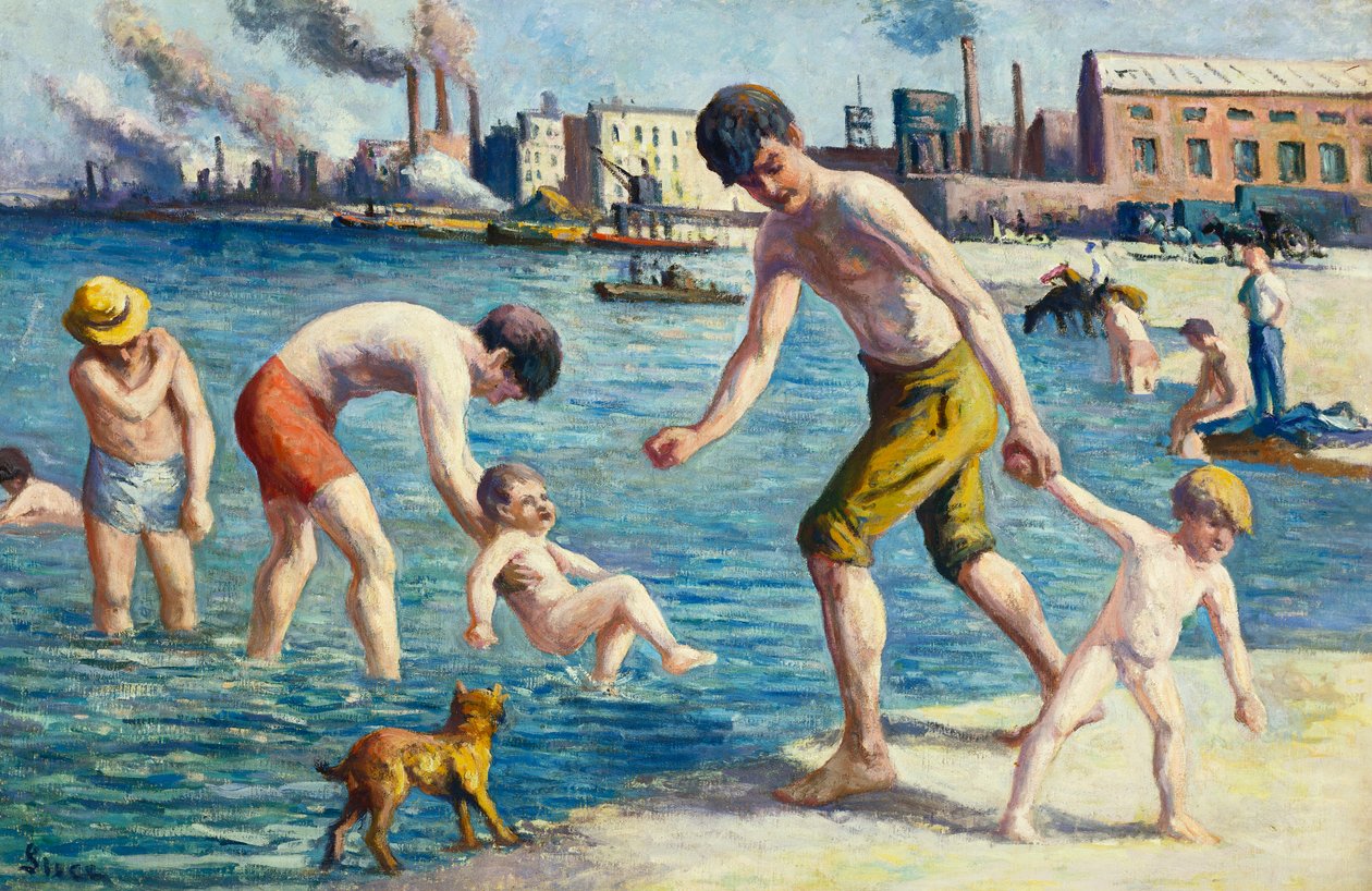 Badende av Maximilien Luce