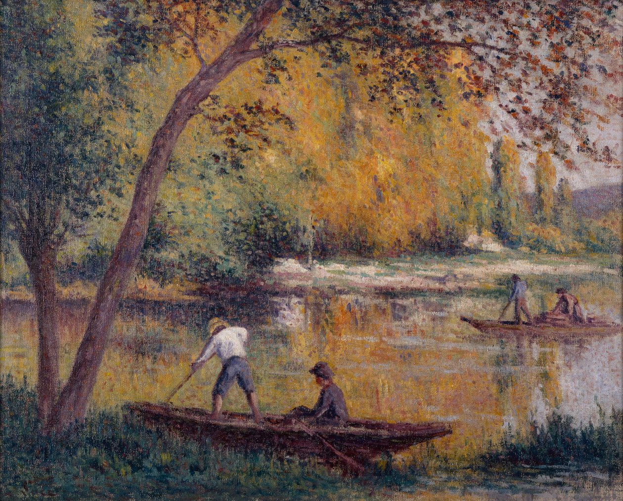 Drivvedsamlere på kuren av Maximilien Luce