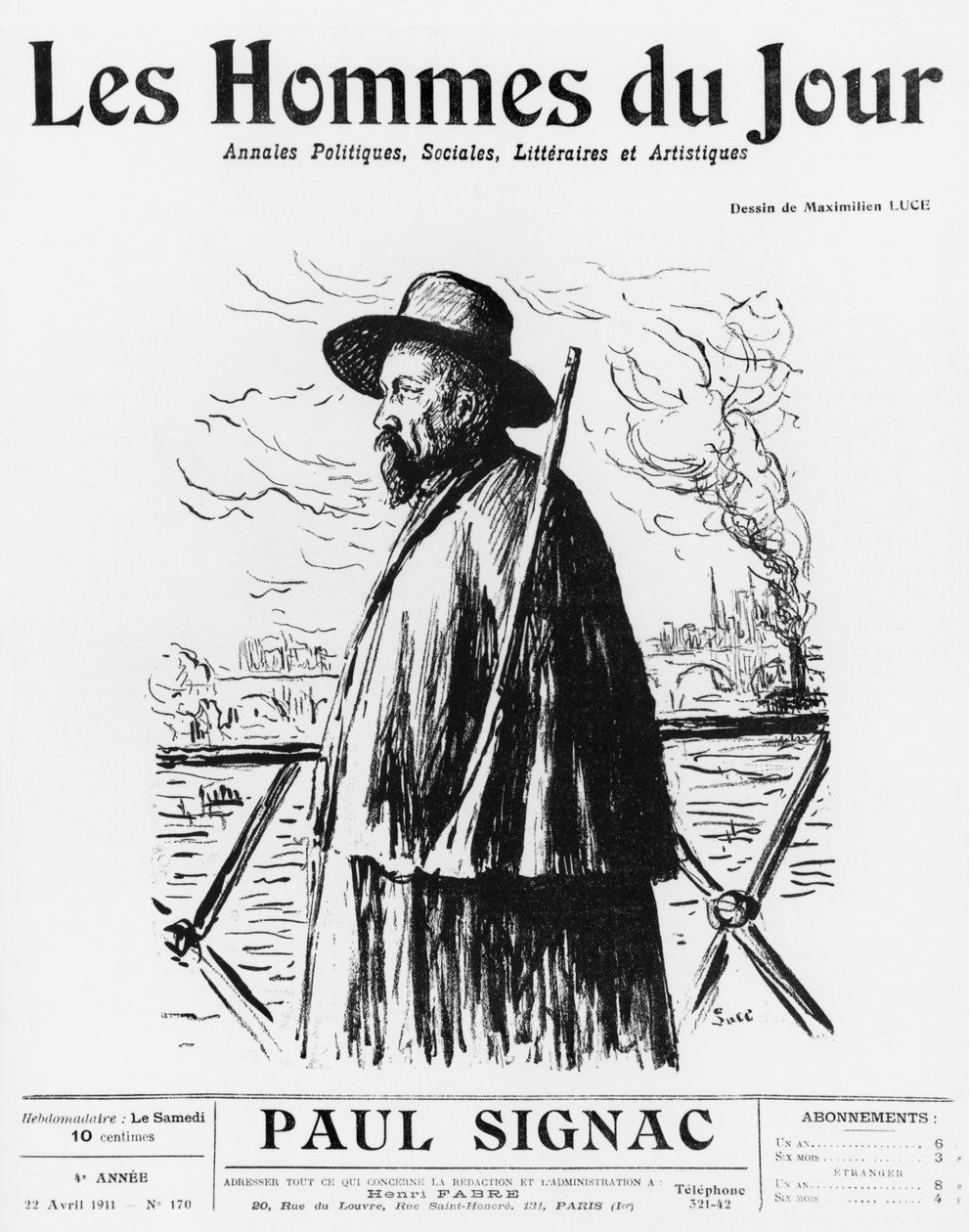 Paul Signac, forsideillustrasjon fra 