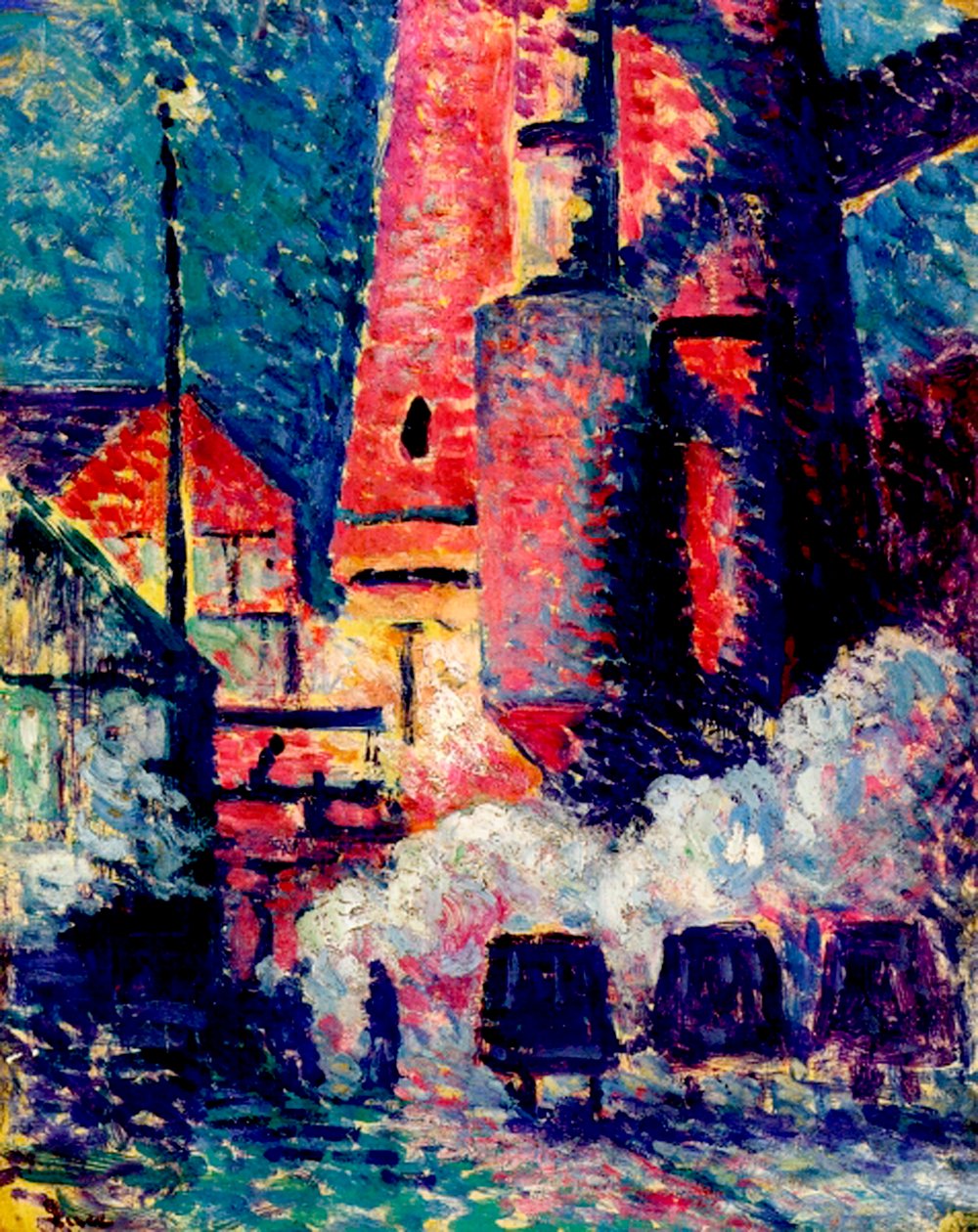 Høye ovner av Maximilien Luce