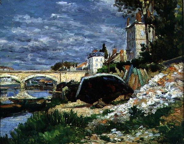 Elvens bredder av Maximilien Luce