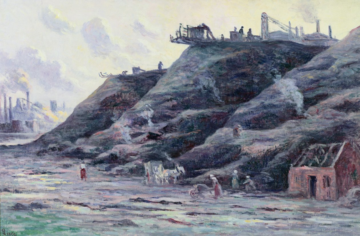 Slaggehaugen, 1896 av Maximilien Luce