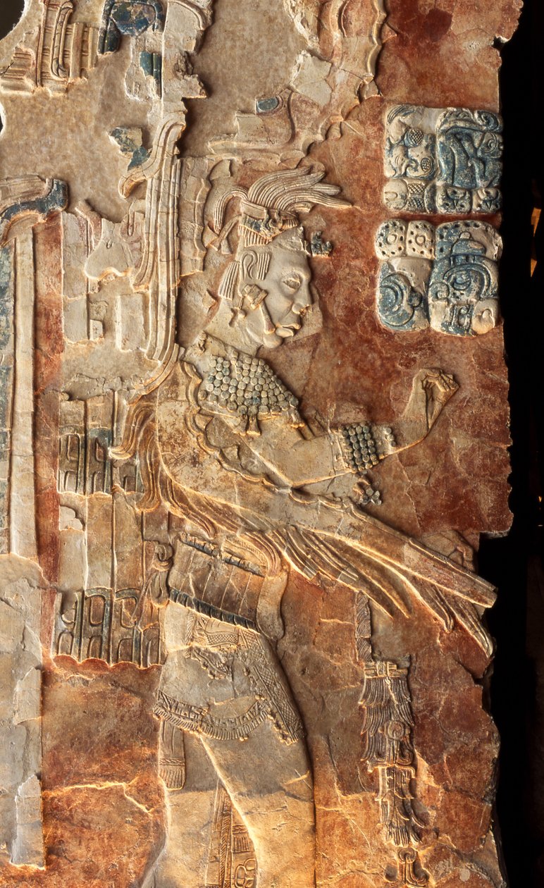 King Pacal Stela 22 (bakside av 310202) av Mayan