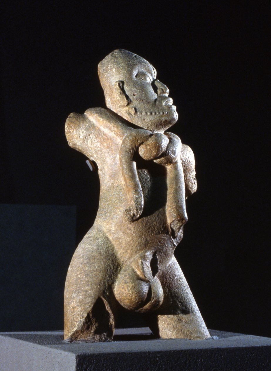 The Young Man of Cumpich, fra Yucatan, Mexico, sen klassisk periode, 600-900 e.Kr. av Mayan