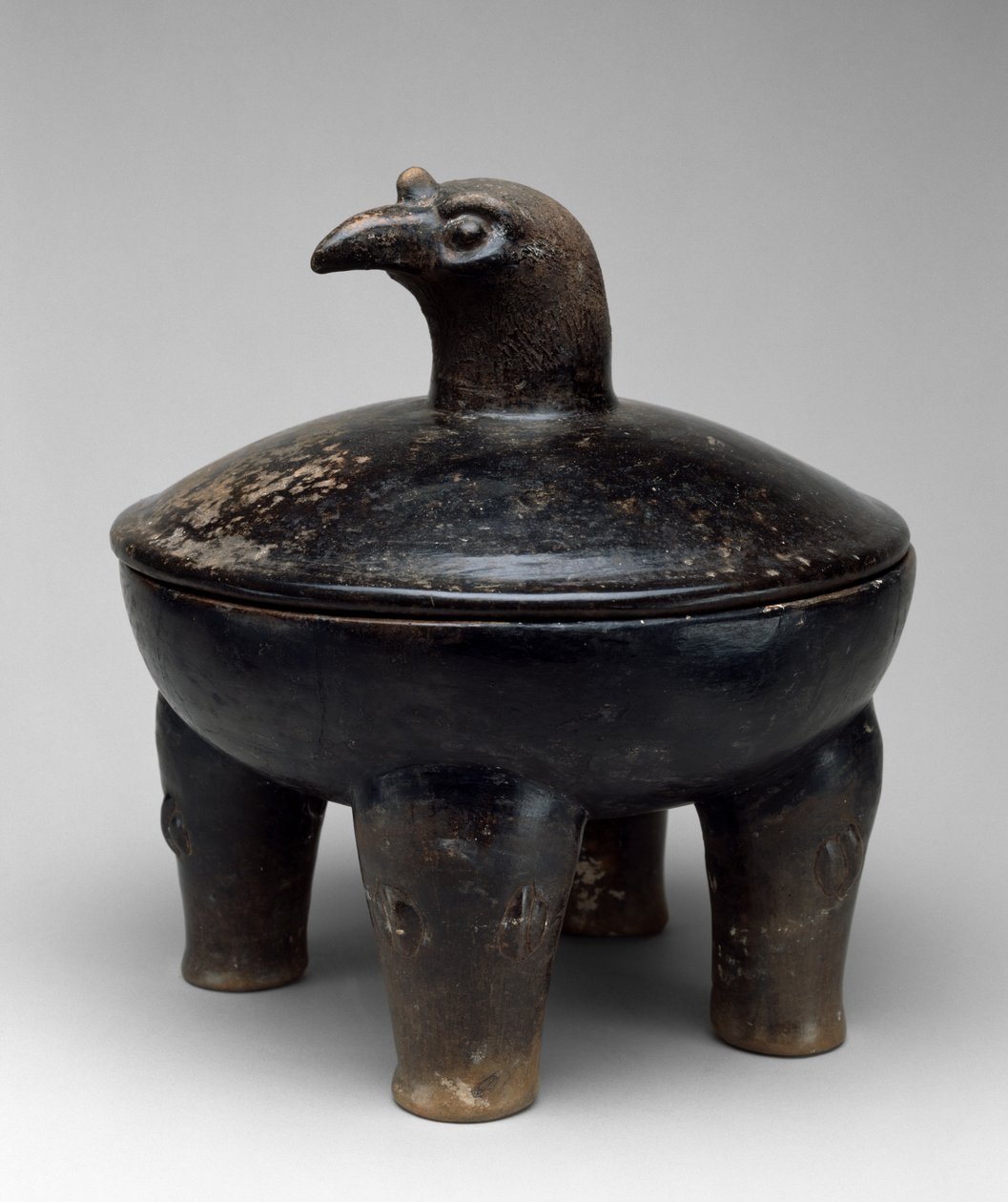 Dekket skål med håndtak for fuglehode, Eatly Classic, 250-550 (keramikk) av Mayan