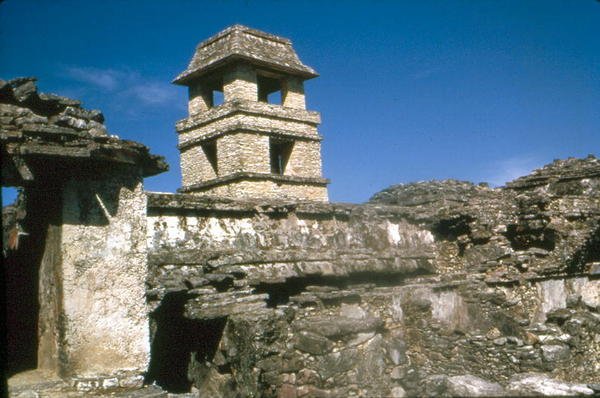 Palace, Maya, Sen klassisk periode, Palenque av Mayan