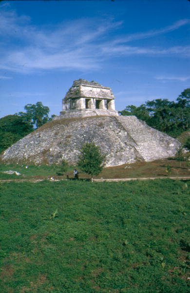 Grevenes tempel, Palenque av Mayan