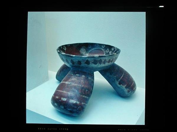 Stativpotte, 800-1200 (keramikk) av Mayan