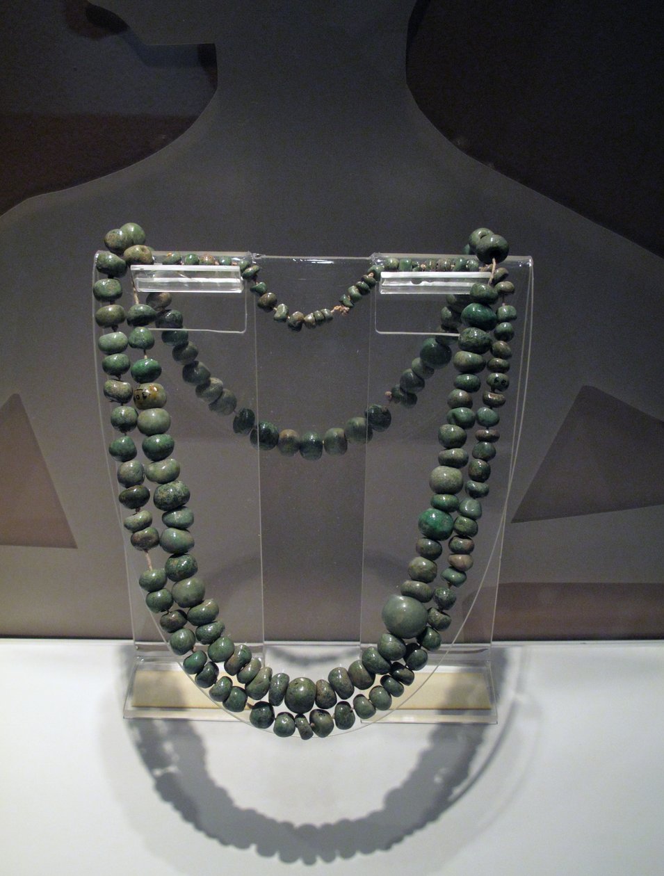 Jadekrage, sen klassisk periode, 600-900 e.Kr. (jade) av Mayan