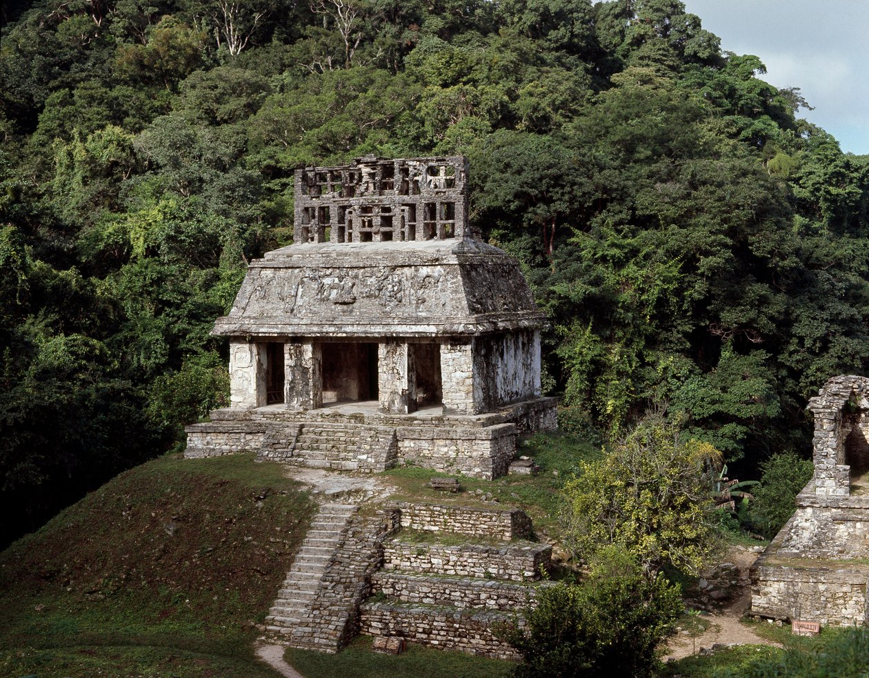 Solens tempel av Mayan