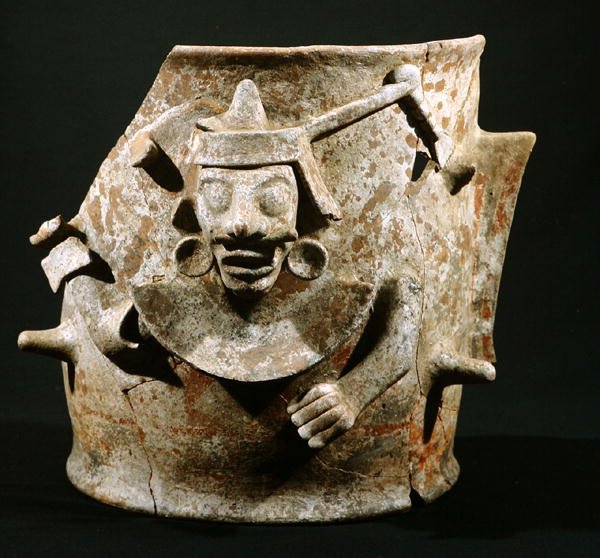 Røkelsesbrenner, fra Iximche, Guatemala, postklassisk periode (900-1521) (keramikk) av Mayan Mayan