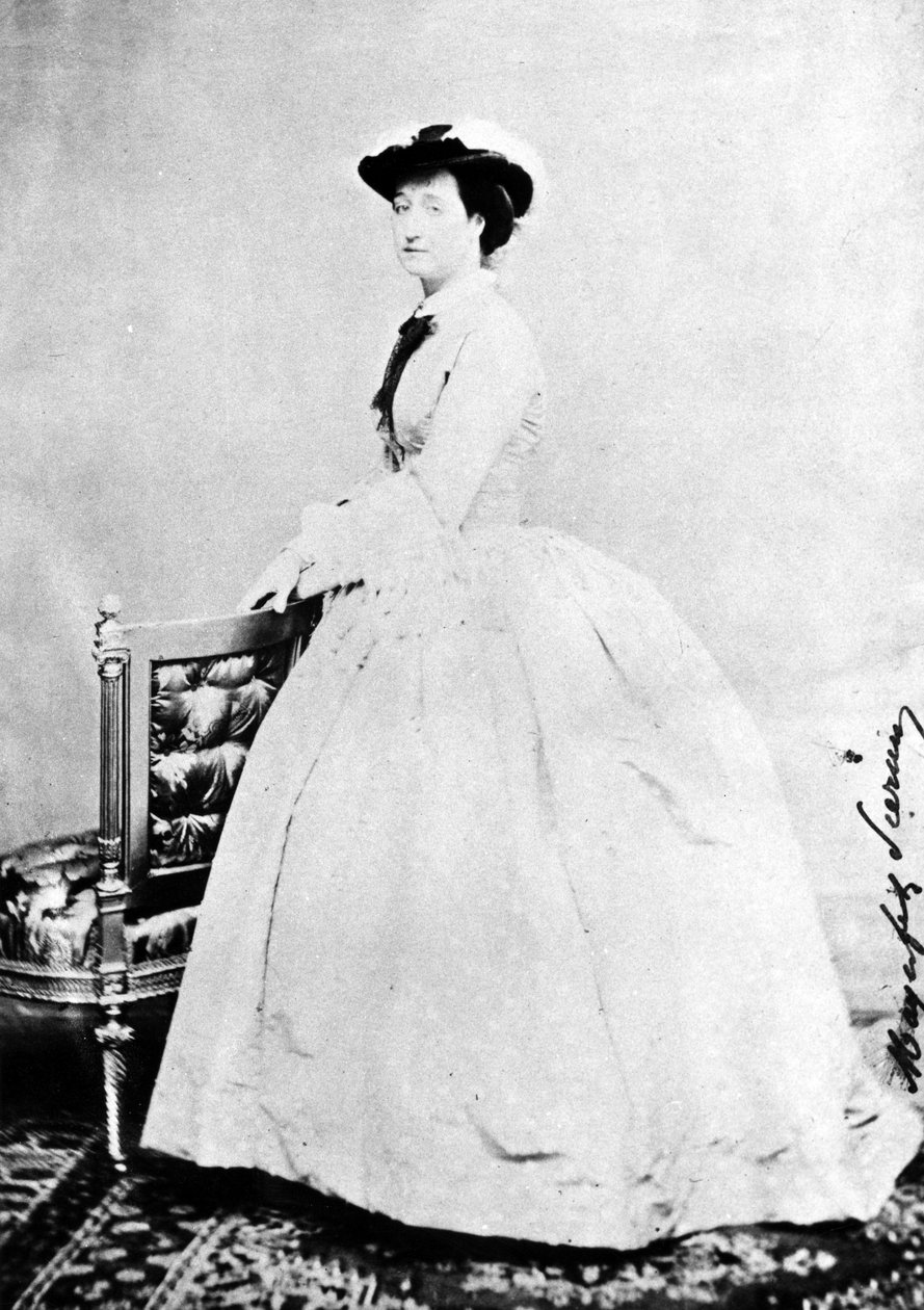 Keiserinne Eugenie, ca. 1860 av Mayer and Pierson