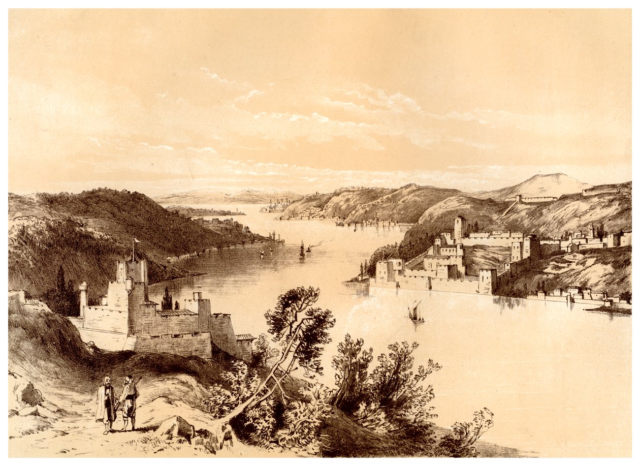 Dardanellenes festninger, Tyrkia, 1800-tallet. av McFarlane and Erskine