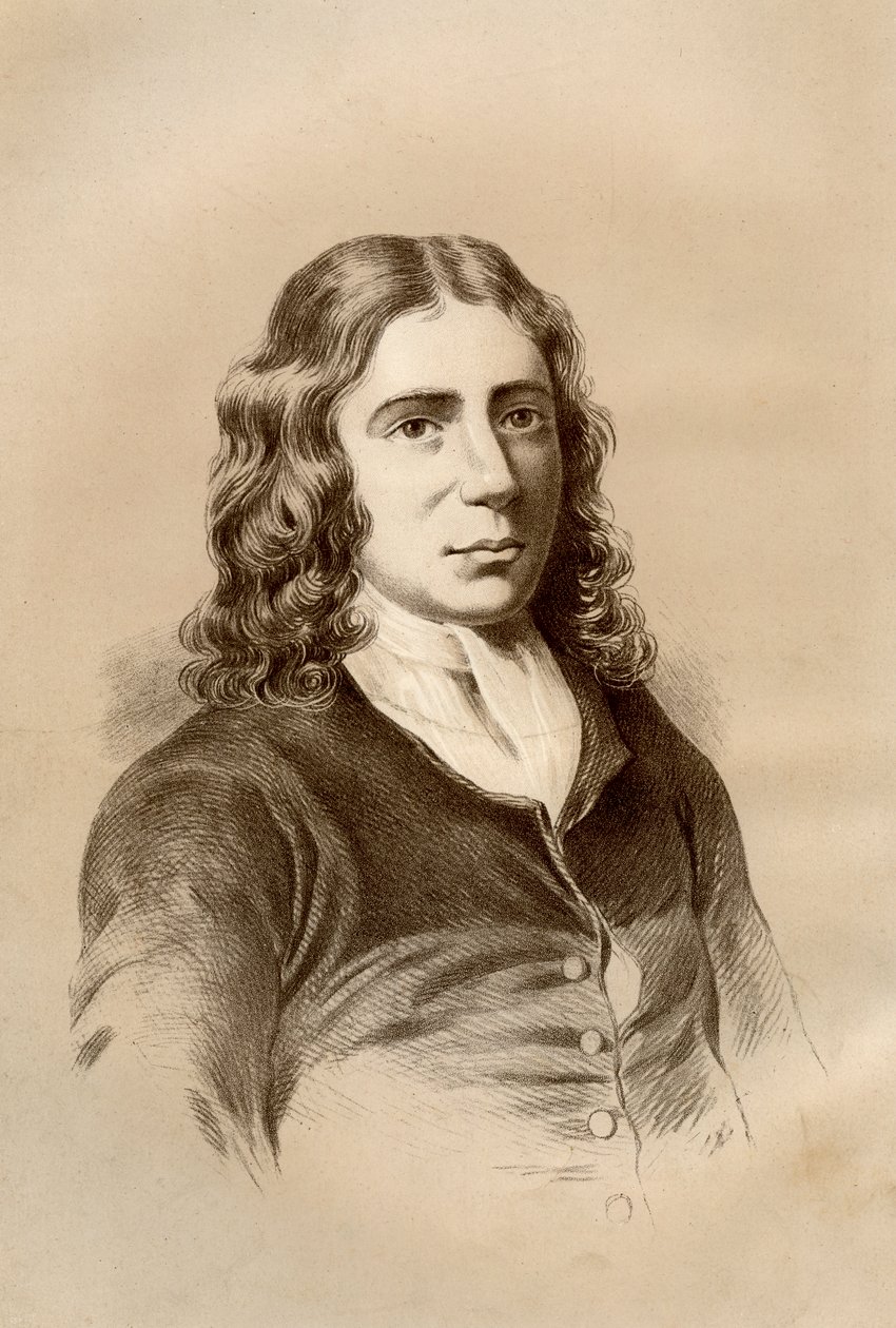 William Dampier , engelsk buccaneer, sjøkaptein, forfatter og vitenskapelig observatør, 1879. av McFarlane and Erskine