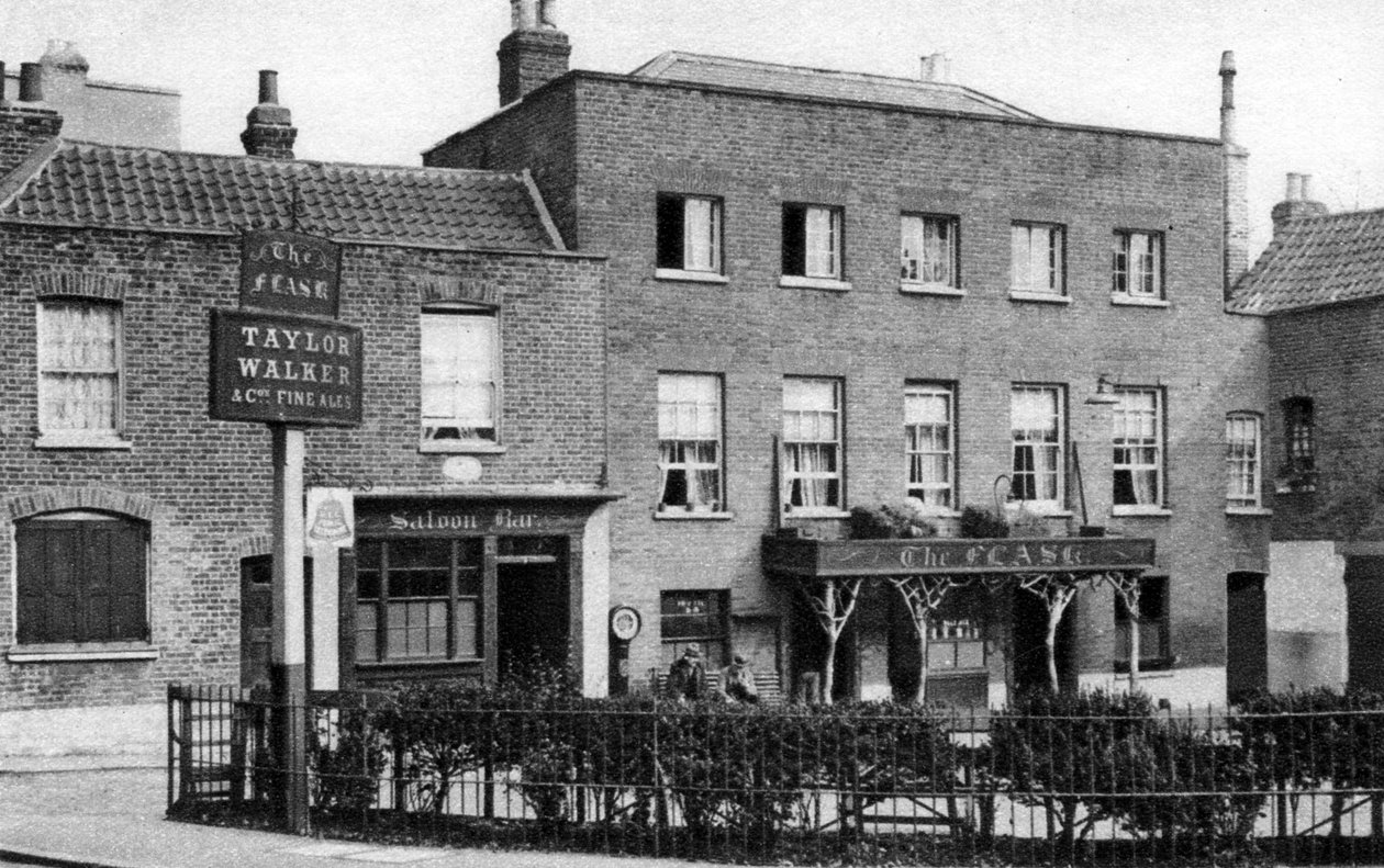 The Flask ale house, Highgate Village, London, 1926-1927. av McLeish