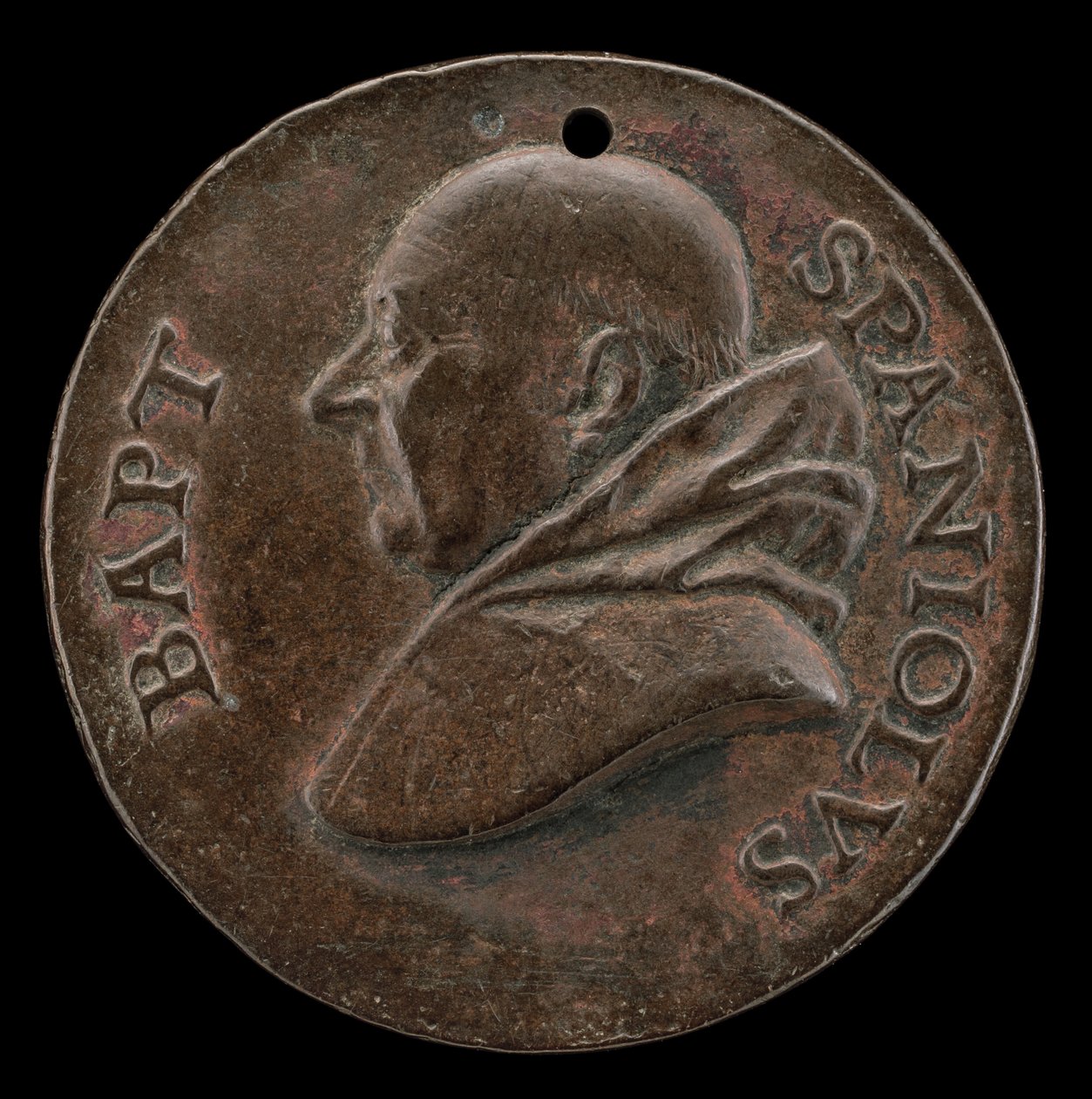 Battista Spagnoli av Mantua, 1447-1516, karmelittpoet [forside], ca. 1513. av Mea