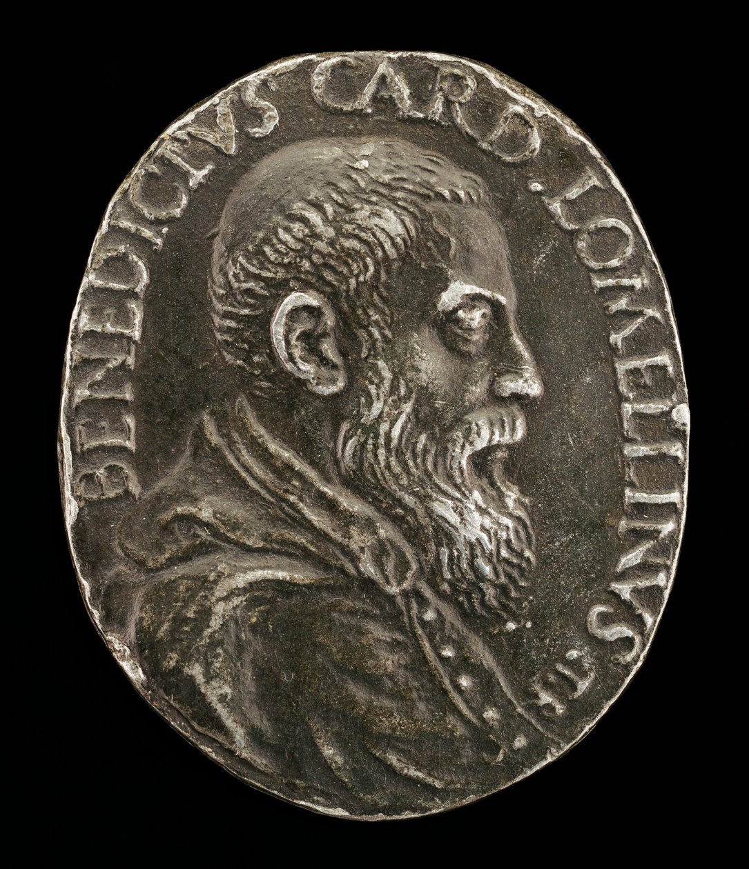 Benedetto Lomellini av Genova, 1517-1579, kardinal 1565 [forside]. av Medallist T.R.