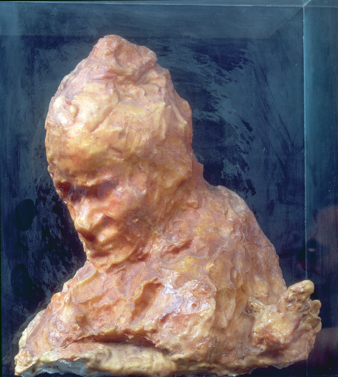 The Caretaker av Medardo Rosso (1858-1928) (voks) av Medardo Rosso