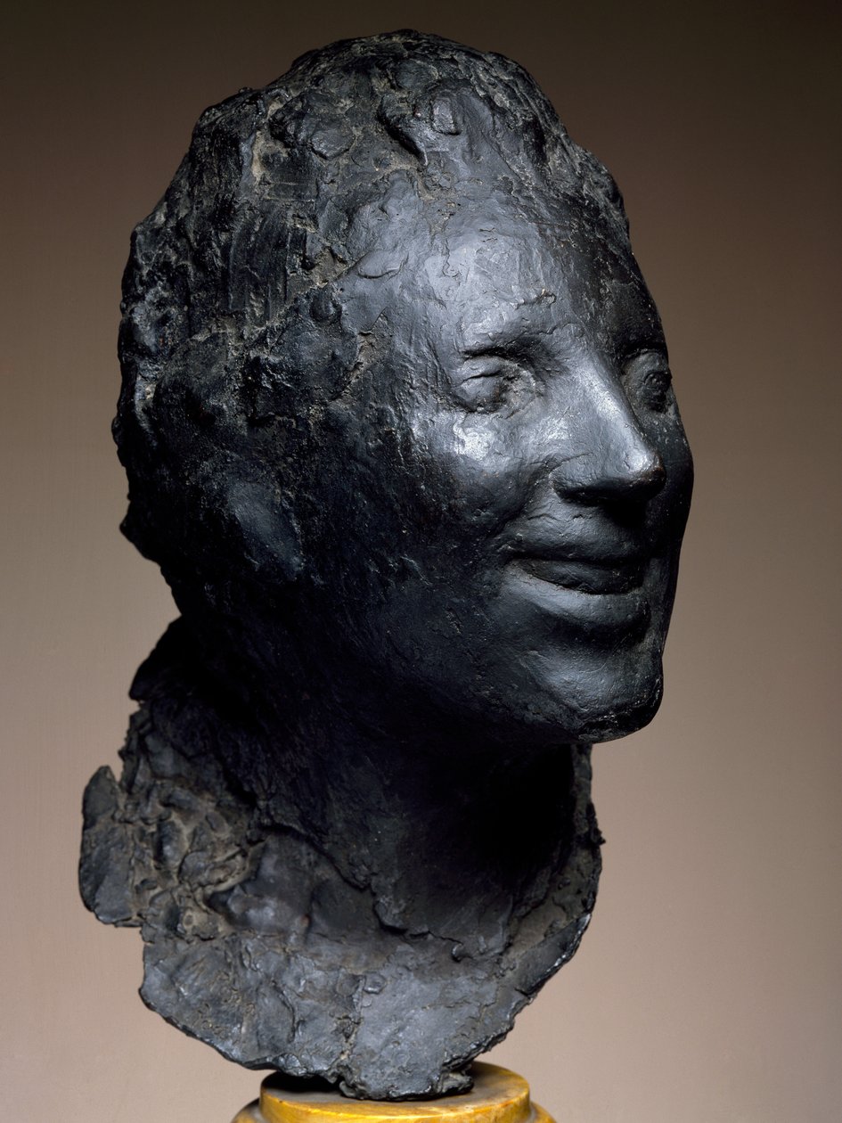 La Rieuse (Den leende kvinnen) av Medardo Rosso