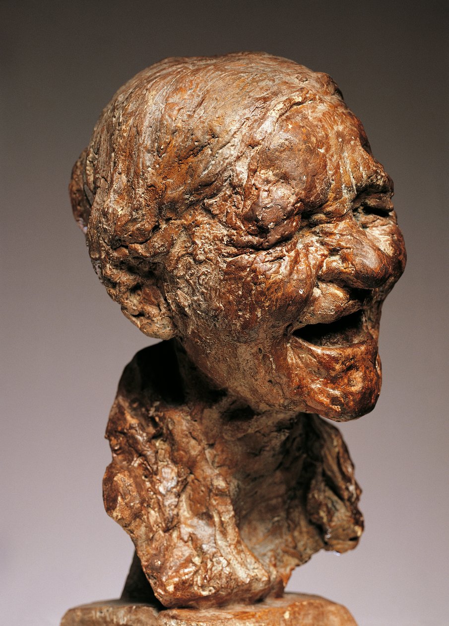 The Bawd, av Medardo Rosso (1858-1928) av Medardo Rosso