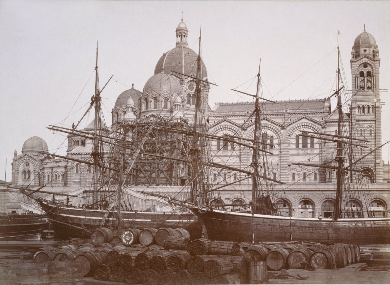 Marseille katedral, ca. 1893 av Mederic Mieusement