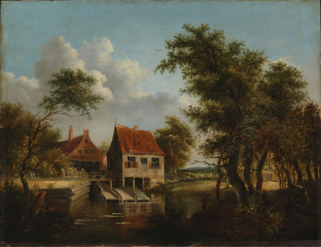 Vannmøllen av Meindert Hobbema