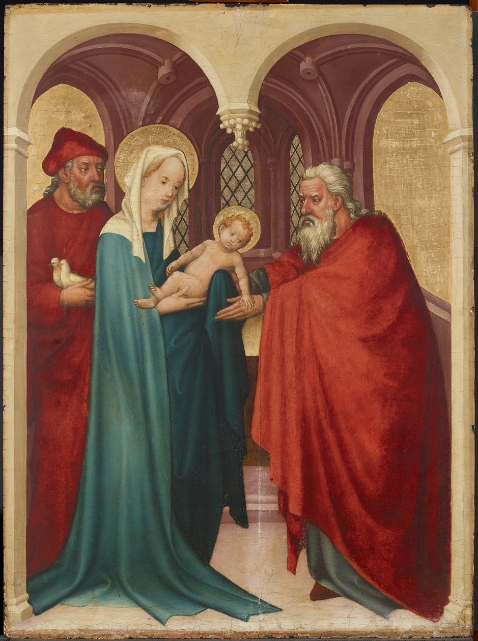 Presentasjon av Kristus i tempelet av Meister der Darbringungen