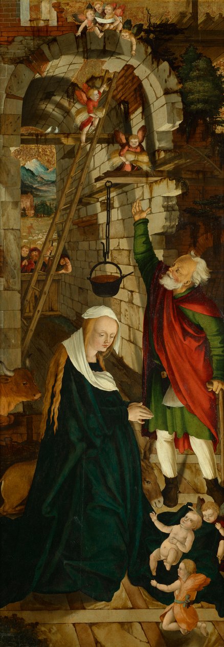  av Meister der Oberfalkensteiner Altarflügel