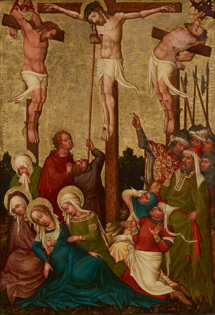 Kristi korsfestelse av Meister der St. Lambrechter Votivtafel
