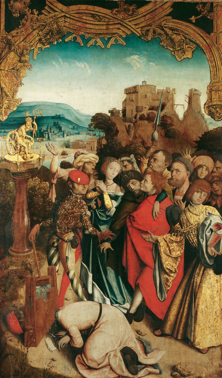 Martyrium of St. Cantius, Cantianus og Cantianilla (innvendig); Kristi oppstandelse (eksteriør) av Meister des Krainburger Altars